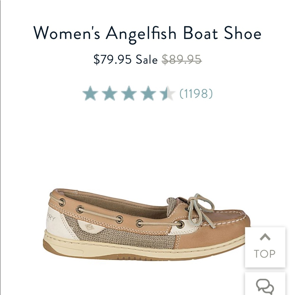 Used Sperry top sider